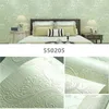 Wallpapers Self sticking 53 100cm European style non woven wallpaper classic wall paper roll grey wallcovering luxury floral 220927