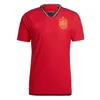 Puchar Świata Pedri Soccer Jerseys 2022 2023 Morata Ferran Koke Gavi Torres Azpilicueta 2022-23 Ramos Fan Wersja piłka nożna piłka nożna