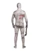 Halloween Cosplay Ghost Day Party Costumes Catsuit Printing and Dyeing Patroon Lycar Full Bodysuit Horror kostuum