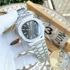 Luxury Watch for Men Mechanical Watches Bule S rostfritt stål Varumärke MANA BÄSTA BUSINESS DIVING AUTOMATISK SWISS Sport armbandsur