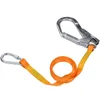Outdoor Gadgets Sport Aerial Protection Belt Flat Fall Prevention Insurance Safety Buckle Rope Paracord