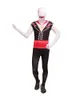 Halloween cosplay catsuit kostymtryck och färgning mönster skräck klänning lycar full bodysuit