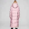 Piumino da donna di design invernale Outdoor Sport per il tempo libero anatra bianca frangivento impermeabile leggero Parka mantenere caldo cappotto di moda giacche con cappuccio in capsula pane 1nwe1ws