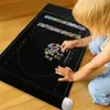 Decken Kinderpuzzle Filzmatte Puzzlerolle Spielaktivitätsdecke 1500/2000/3000 Teile Tragbare Reiseaufbewahrungstasche