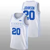 stitched BYU Cougars Custom 2022-23 White College Basketball Jersey Trevin Knell Spencer Johnson Gideon George Braeden Moore Atiki Ally Atiki Rudi