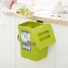 Waste Bins Hanging for Kitchen Nordic Waterproof Wall Mounted Bathroom Toilet Trash Can with Cover 220927