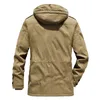 Vinter m￤n parkas jacka ny casual milit￤r outwear p￤lsa mens tjock varm sammet vindbrytare huva vadderade jackor kl￤der