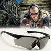 Outdoor Eyewear Outdoor military tactical hunting glasses shooting glasses cycling protection UV400 CS game paintball hiking eyewear T220926