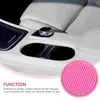 Drink Holder 2 Pcs Silicone Car Coasters Anti-slip Cup Pad Diamond Embedded