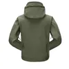 Giacche da uomo Inverno Militare Camouflage Fleece Army Tactical Coat Multicam Maschio Giacche a vento impermeabili 220927