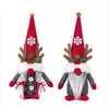 Noel Elk Yüzsüz Yaşsız Bebek Gnomes Antlers Cüce Noel Dekor Hediyeleri