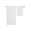 Serviette de sublimation 13x13 pouces Serviette en polyester à transfert thermique Blanc DIY Gant de toilette personnalisé A02