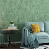 Wallpapers American Country Dark Green Wallpaper Solid Color Retro Nostalgic Style Bedroom Living Room Non-Woven Background