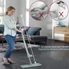 Mops Microfiber Retractable Household Cleaning No-washing Automatic Wringing Hand Wash Flat 180 Degree Rotation 220927