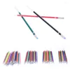 12/24/36/48 couleurs/ensemble paillettes Gel stylo recharges Flash à bille point culminant recharge couleur peinture dessin