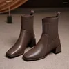 Boots Sexy Sock Knitting Stretch High Heels For Women Fashion Shoes 2022 Autumn Winter Ankle Booties Female