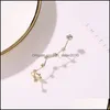 Stud Big Dipper Ear Studs enkele oren haak esthetiek diamant inleg simplicity koude wind temperament vrouwen vergulde goud sier dhjeq