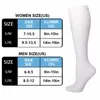 Men's Socks Compression Men Women Solid Stripe Gradient Sport For Edema Varicose Veins Running Stocking Male