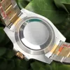 Quadrante verde orologio da uomo immersioni da 40 mm macchina automatica 904L in acciaio inossidabile specchio a zaffiro luminoso montre de luxe orologi da appuntamento automatico caijiamin orologio