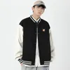 Jackets masculinos Marca de luxo Bordado de beisebol solto Jersey Street Fashion Bomber Autumn Tops Coat 220927