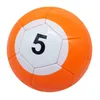 3# 7 polegadas infláveis ​​Snook Soccer Ball Party Favor 16 Peças Billiard Snooker Football para Snookball ao ar livre Grie Wly935