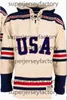 GLA A3740 1980 MILACLE NO EQUIPE USA ICE HOCKEY JERSEYS HOCKEY JERSEY COOHTES CUDDADOS QUALQUER NAME