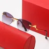 mens designer sunglasses brand sunglasses for woman leopard head legs transparent lens gold silver sunglass original box gafas de sol men glasses