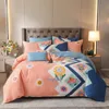 Bedding sets J Set of 2seater Sheet Luxury Duvet Cover Complete Double King Size Sheets Queen 220924