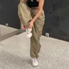 Pantalons pour femmes Capris Parachute Casual Baggy Cargo Pants y2k Pantalons de survêtement Streetwear Vintage 90s Vêtements d'été Pantalons surdimensionnés Pantalons amples pour femmes T220926