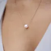 Necklace Earrings Set Double Fair Wedding For Women Imitation Pearl Rose Gold Color Earring & Fashion Jewelry Engagement S358