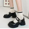 2022 nouvelle mode chaussures habillées Lolita femmes Style japonais Mary Jane Vintage filles talon haut plate-forme étudiant de qualité supérieure