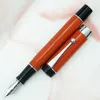 Canetas -tinteiros jinhao 100 resina centenário caneta de caneta vermelha com jinhao ef/f/m/bent bent bent conversor writing business office business wind tinta caneta 220927