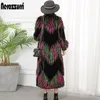 Femmes Fourrure Fausse Fourrure Nerazzurri Hiver Multicolore Long Fluffy Patchwork Manteau En Fausse Fourrure Femmes Designer Mode Coréenne Avec Col En V Élégant Streetwear 220927