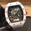 SuperClone Luxury Mens Mechanics Watch Richa Milles Wristwatch Barrel RM055