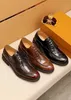 Chaussures habillées de marque pour hommes, en cuir véritable, chaussures plates formelles de mariage, faites à la main, mocassins confortables et décontractés, taille 38-45