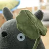 Plush Dolls 30-70cm Kawaii My Neighbort Totoro الرسوم المتحركة أفلام أفلام ألعاب دمية سادة لوتس لورتس ديكور فتاة ديكور عيد الميلاد هدايا عيد الميلاد 220927