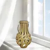 Bougeoirs Vintage bambou lanterne tissé à la main bougeoir avec poignée pour cadeaux extérieur maison balcon bureau ornement