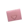 محفظة جلدية للجنسين الجلدية قابلة للطي محافظ مقاطع الأموال حامل البطلة حقيبة عملة داخلية