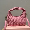 Bolsa de bolsa de ombro bolsa feminina bolsas crossbody listras de moda totas bolsas de couro de luxo letra de mensageiro rosa impressão 220926