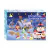 Brinquedos de brinquedos de Natal Calendária de advento Caixa de presente Surpresa Box Toys 24 dias 220924