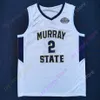 Mitch 2020 Murray State Basketball Jersey NCAA College Morant Tevin Brown KJ Williams Anthony Smith Chico Carter Jr. Jaiveon Eaves DaQuan Smith