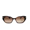 Designer zonnebril f Family039s Nieuwe modieuze Cat039s Eye Sunglass Star039s Same Sunglass Fol011v1pf1fvf3345213