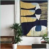 Tapestries Tapestries Decoratie Tiener Esthetische kamer Decor Rame Wall Hangende grote slaapkamer Luxe Witwinningskunstenaar Wandteppi DHV0G