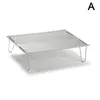 Camp Furniture Outdoor Aluminum Plate Table Camping Portable Folding Splicing Alloy Barbecue Mini Tea U2t4