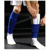 Sports Socks Elbow Knee 1 Pair Hight Elasticity Soccer Football Shin Guard Adults Socks Pads Professional Legging Shinguards Sleeves Protective FY3898 0927