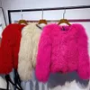 Pelliccia sintetica da donna YOLOAgain Giacca invernale da donna moda vera giacca da donna Mongolia Sheep Coat 220926