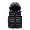 Gilet Enfants Vers Le Bas Gilet Filles À Capuche Veste D'hiver Gilets Garçon Bébé Automne Survêtement Manteaux 3-8 Ans Enfants Vêtements Chauds 220927