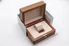 OME 007 Watch Box Collector Luxury Quality High End Wooden For Brochure Card Tag File Bag Men Watch Boxes Gift