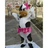 Rendimiento Flor falda vacas Disfraces de mascota Personaje de dibujos animados Traje Traje Carnaval Unisex Adultos Tamaño Halloween Navidad Fiesta de disfraces Carnaval Trajes