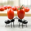 12pcs/Box Creative Mini Ant Fruit Fork Cutlery Plastic Cake Dessert Forks Food Pick Tableware For Party Decoration